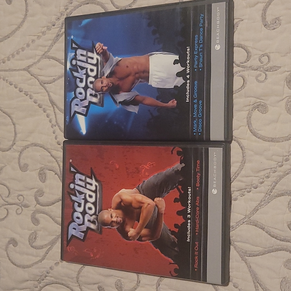 2 DVD Set of Rockin Body by Beachbody